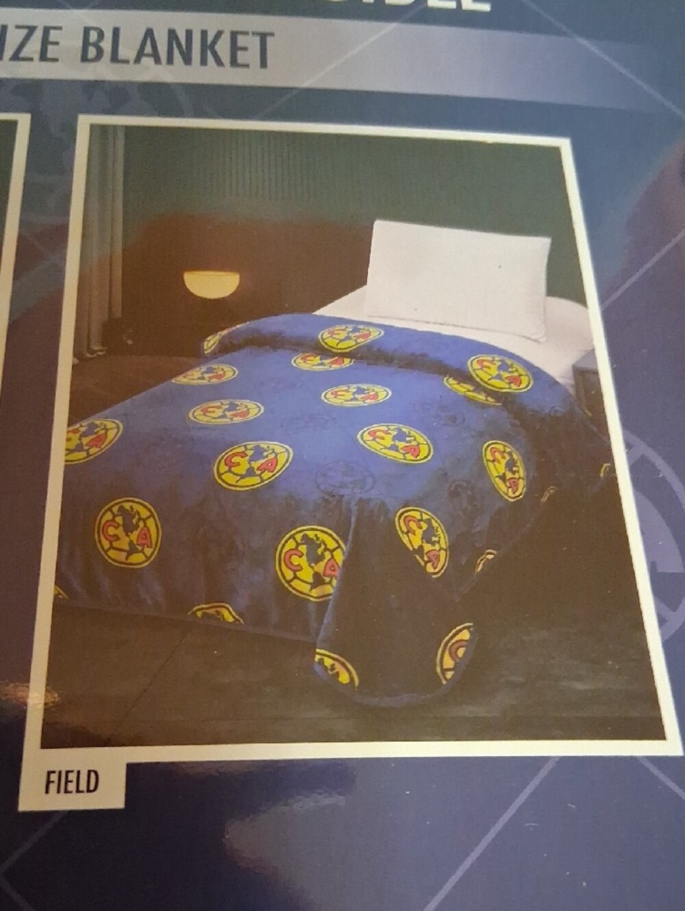 Club America Reversible Twin Size Blanket - Cloud Soft Plush - Picture 2 of 10